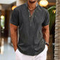 💥Big Summer Sale - 50% OFF💥Stand Collar Short Sleeve Shirt