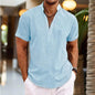 💥Big Summer Sale - 50% OFF💥Stand Collar Short Sleeve Shirt