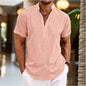 💥Big Summer Sale - 50% OFF💥Stand Collar Short Sleeve Shirt